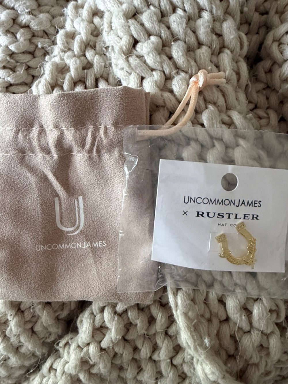 Uncommon James x Rustler Gold Pin